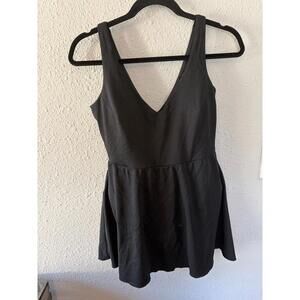 SPANX Swim Dress size L. Textured fabric. Removable pads. EUC